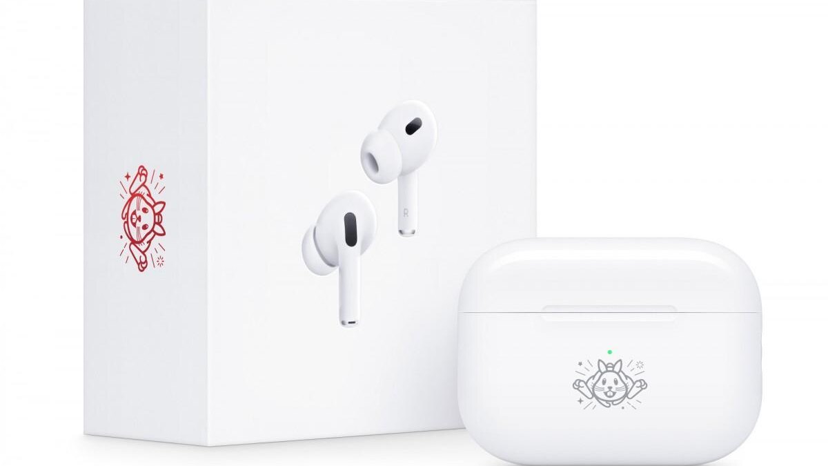 Apple выпустит ограниченную серию AirPods Pro в честь Китайского года кролика 4 Apple
