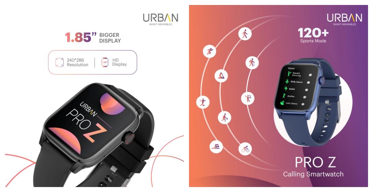 Анонсированы умные часы Inbase Urban Pro Z со 120 спортивными режимами и вызовами по Bluetooth