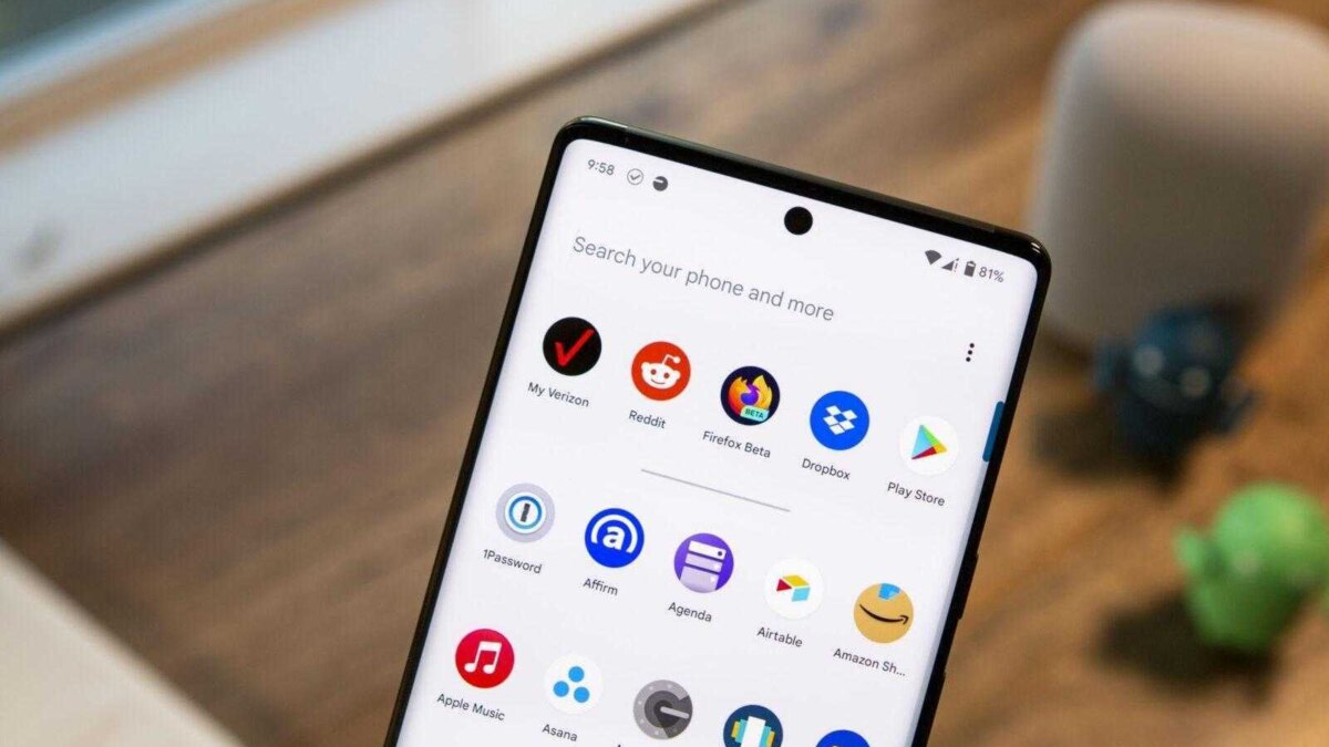 App Drawer Search Pixel 6 Pro