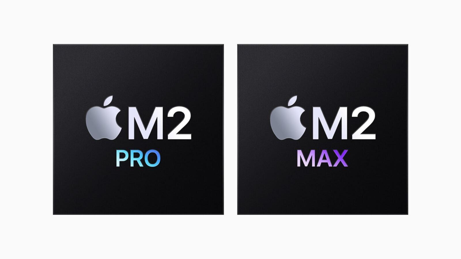 Apple представила M2 Pro и M2 Max: чипы нового поколения (Apple M2 chips hero)