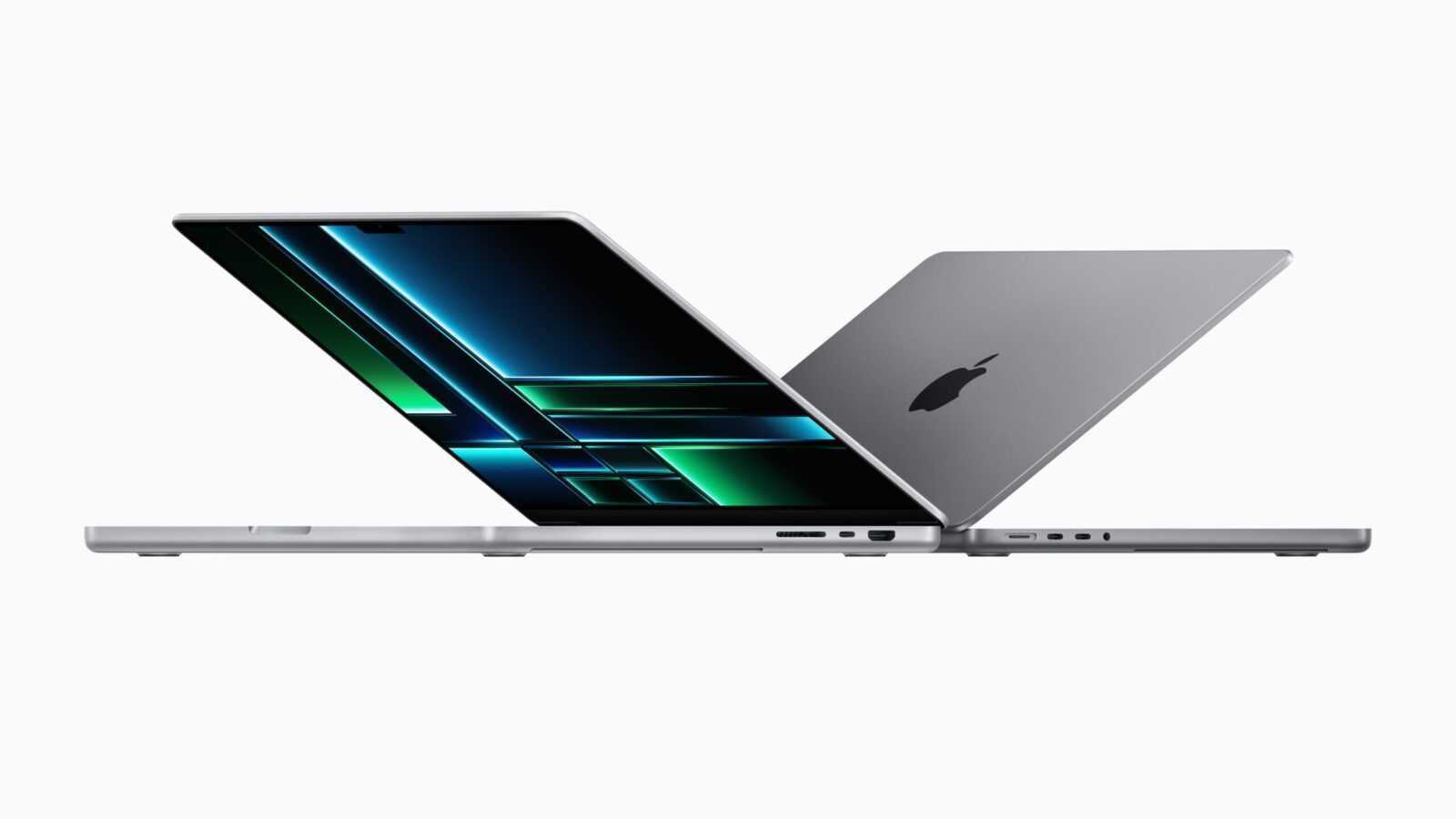 Apple выпустила MacBook Pro с чипами M2 Pro и M2 Max (Apple MacBook Pro M2 Pro and M2 Max hero 230117 Full Bleed Image.jpg.large 2x scaled)