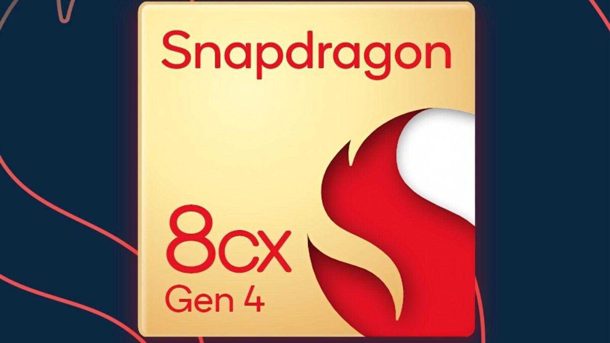 Обложка с названием Snapdragon 8cx Gen 4 на светлом фоне