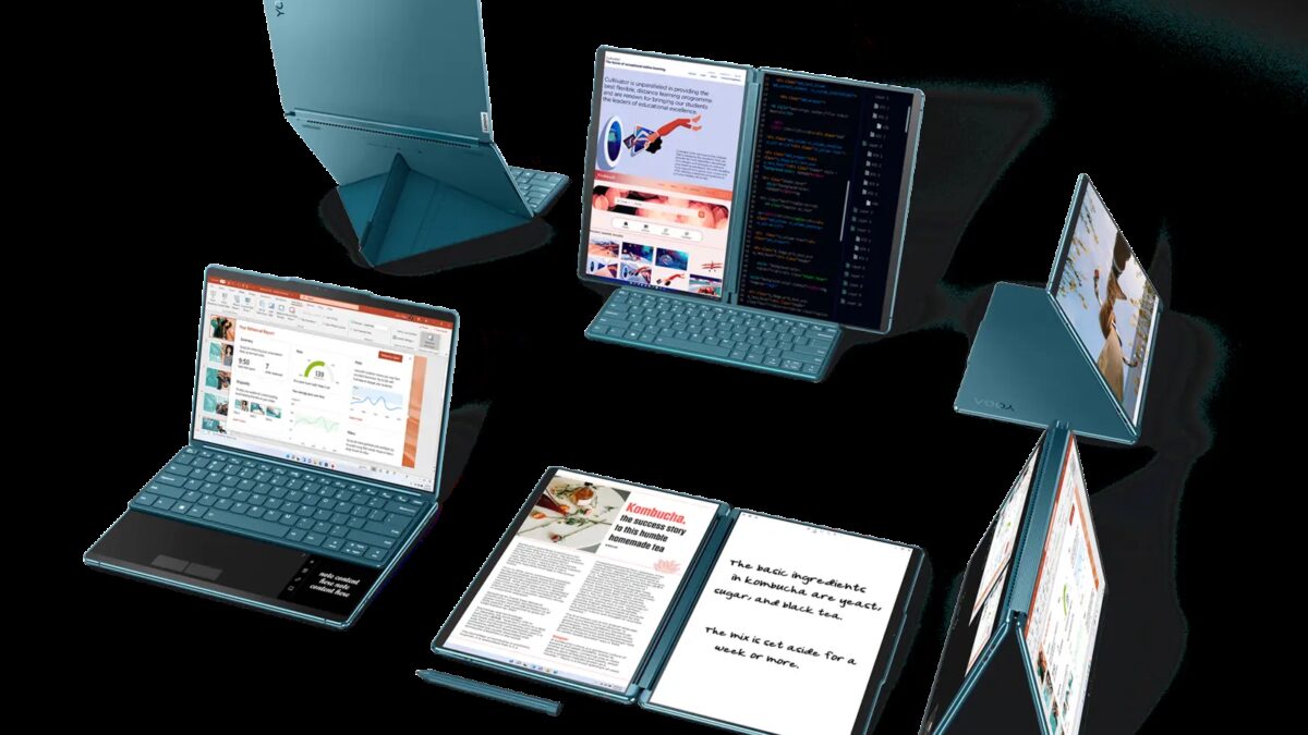 CES 2023: выпущен ноутбук Lenovo Yoga Book 9i с двумя экранами 5 Lenovo Yoga Book 9i