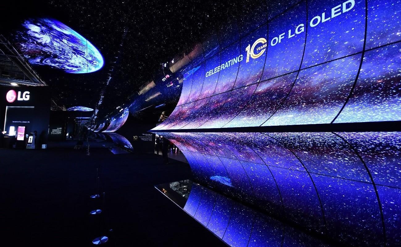 CES 2023: LG представила инсталляцию OLED Horizon 6 LG