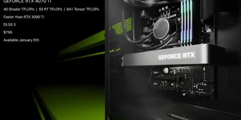 Nvidia представила RTX 4070 Ti