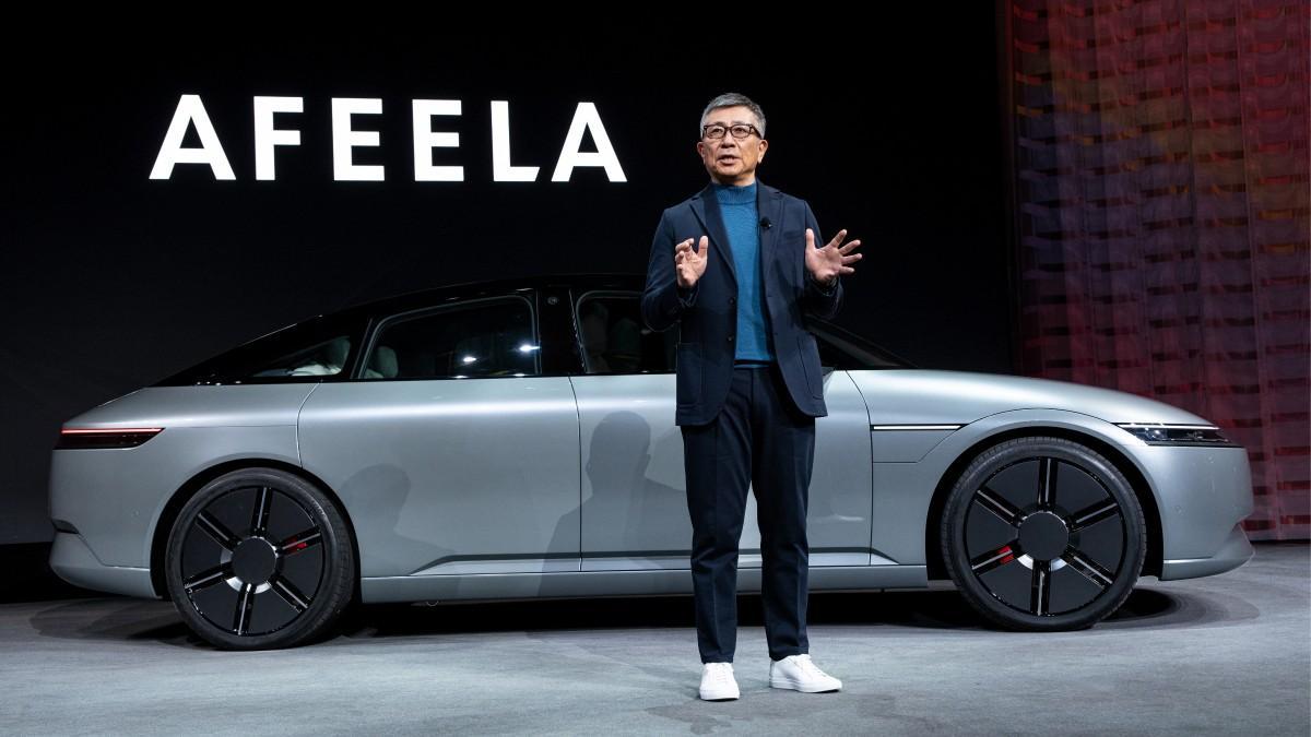 CES 2023: Sony и Honda показали первый концепт электромобиля Afeela