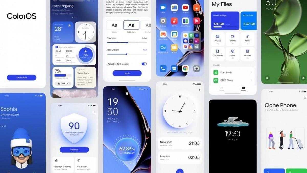 Oppo раскрыла дорожную карту обновления ColorOS 13 на первый квартал 2023 года