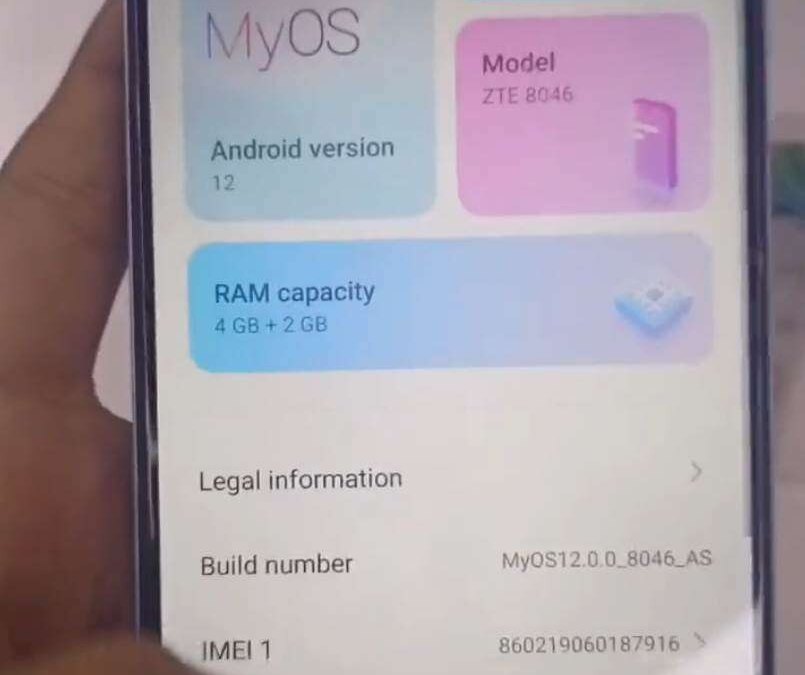 ZTE Blade V40: утечка характеристик 7 ZTE