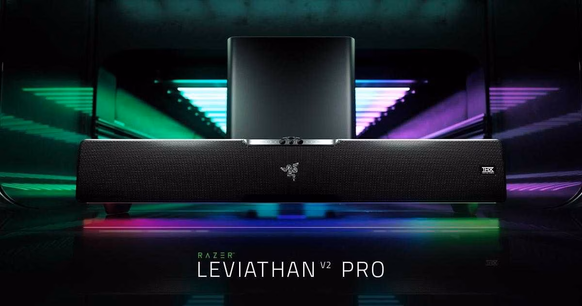 CES 2023: Razer представил саундбар Leviathan V2 Pro 2 Razer Leviathan V2 Pro