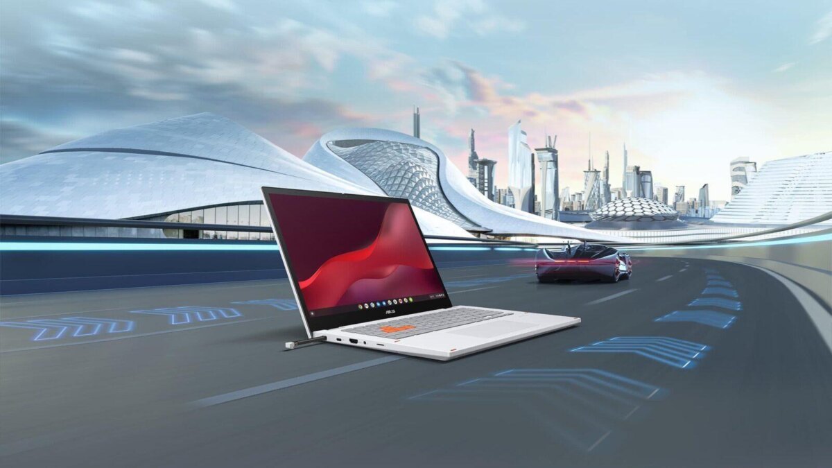 Asus Chromebook Vibe CX34 Flip на CES 2023: гибридный ноутбук с поворотным экраном