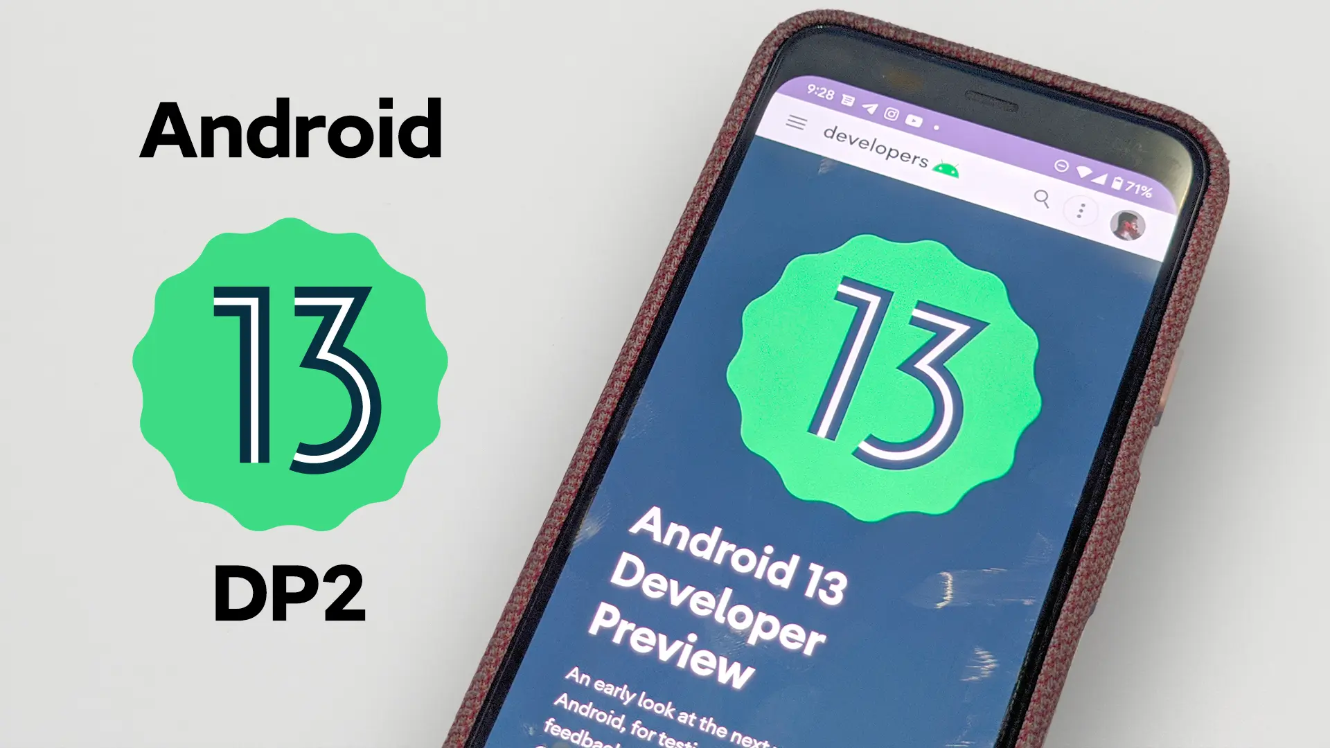 Pixel 4 и неожиданное обновление (Android 13 Developer Preview 2 Released More Than 20 Features Added 1)