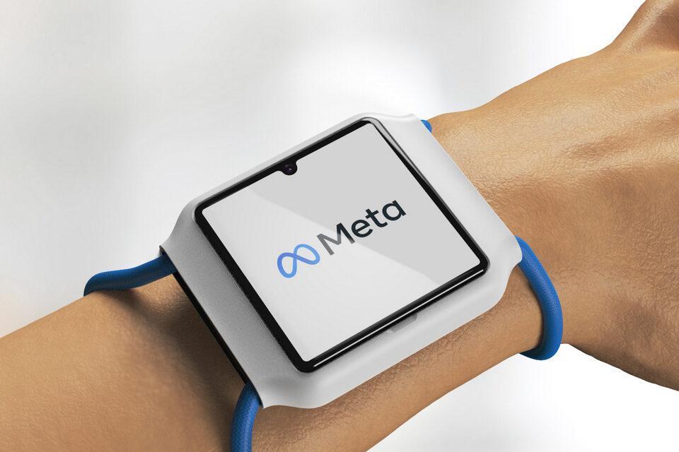 Похоже на то, что Meta* не отказалась от своих умных часов с двумя камерами (Facebook Meta Watch wearable 02 large edited)