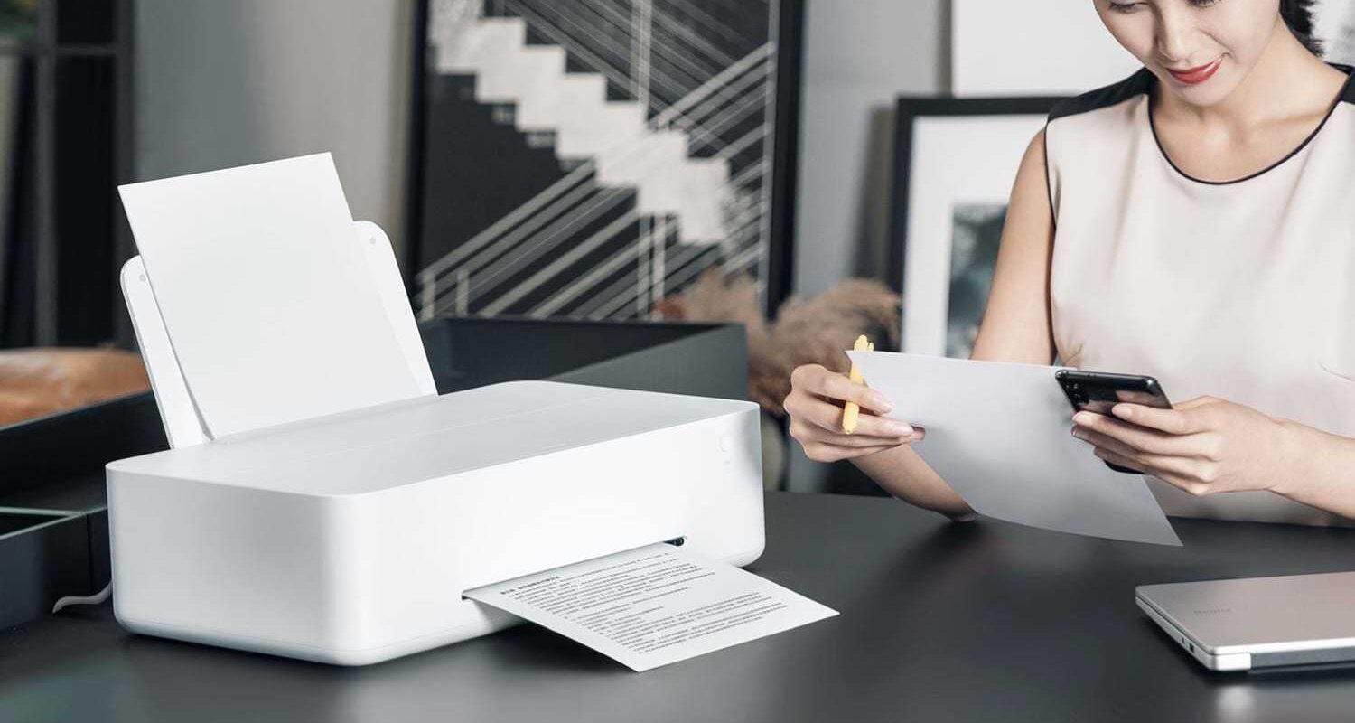 Xiaomi представила компактный принтер Laser Printer K100 5 Xiaomi Mijia Inkjet Printer 5