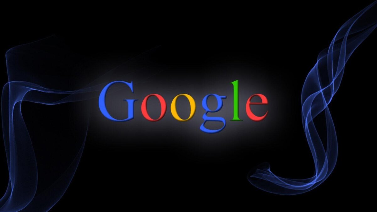 google in black background with smokes hd google 1