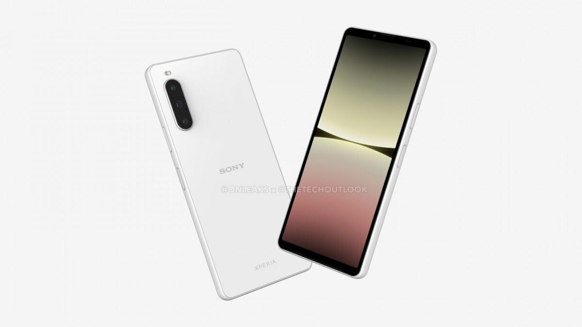 Sony Xperia 10 V: утечка рендеров 3 Sony