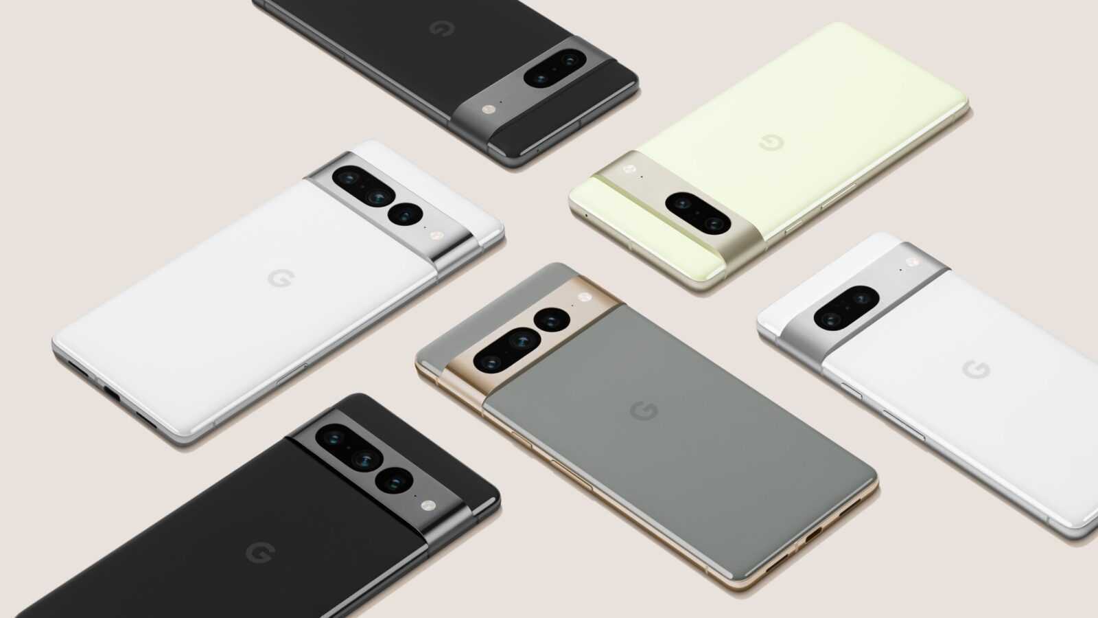 Google Pixel 7 и Pixel 6a - самые продаваемые смартфоны компании (image P7 P7P 2022Q1 1899Q4 22H072x002 01 IO Family TTQ Main 1035s 16x9 R tci2sG6 scaled)