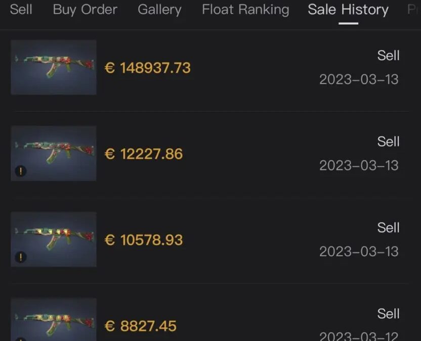 AK-47 в редком скине для игры CS:GO был продан за 12 миллионов рублей 5 4nmlLHEaRd17