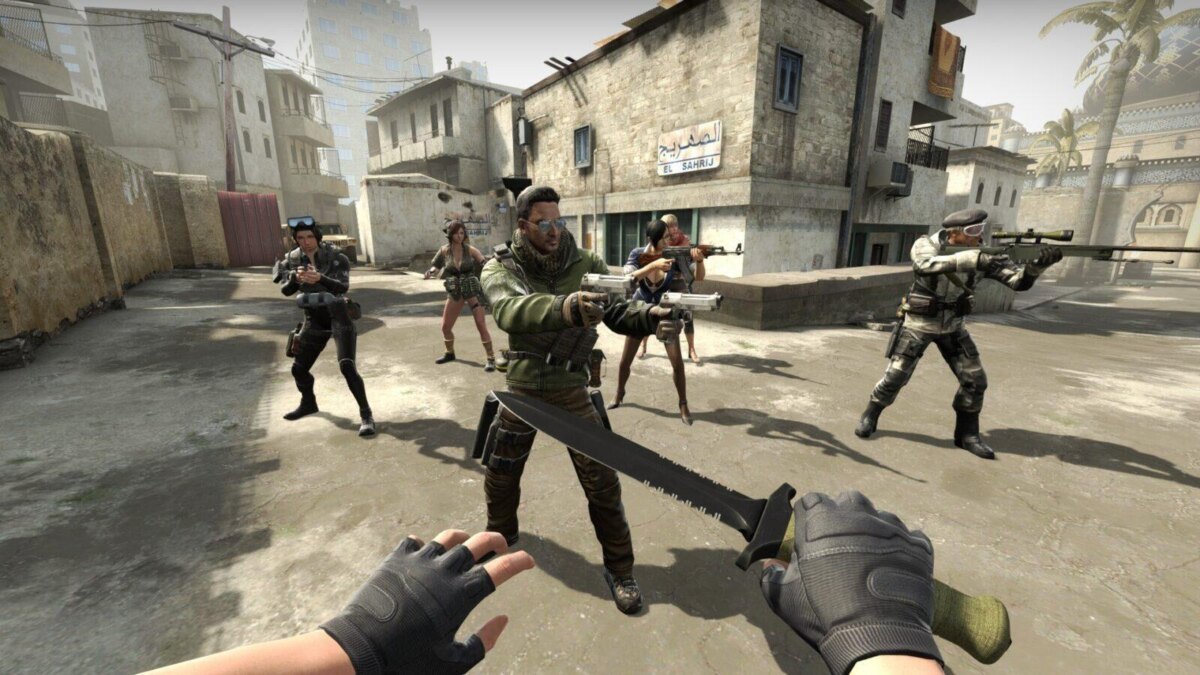 Первый взгляд на бой в Counter-Strike 2 с видом от первого лица