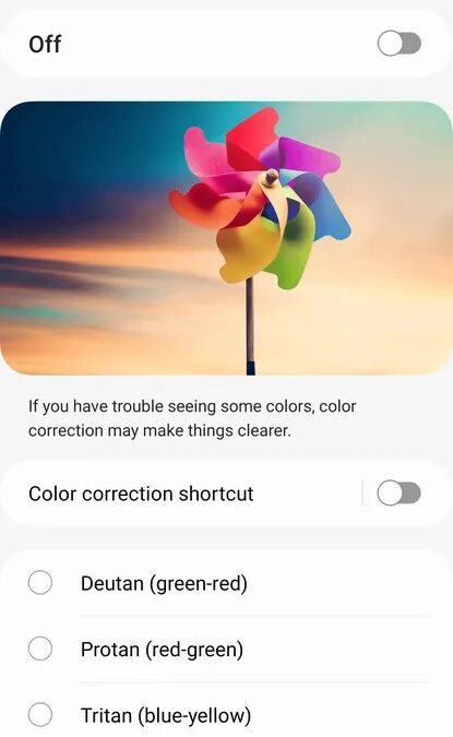 Apple и Android: как сделать серый экран 21 Screenshot 20230313 125857 Accessibility