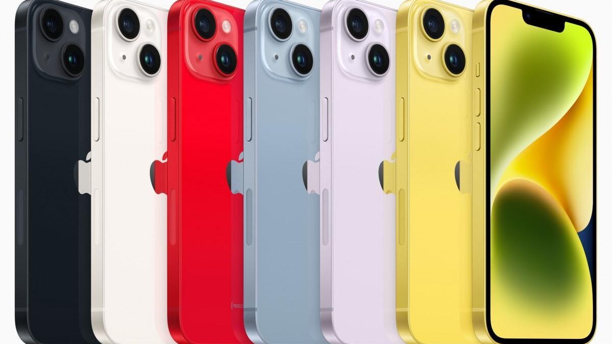 Apple выпустила iPhone 14 и 14 Plus в желтом цвете 6 Apple