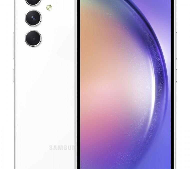 Стадии задняя сторона Samsung Galaxy A54 с камерой и вспышкой