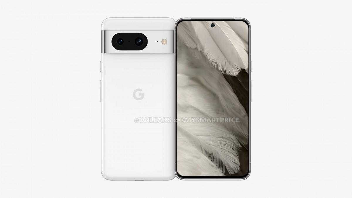 Google Pixel 8: утечка рендеров 4 Google