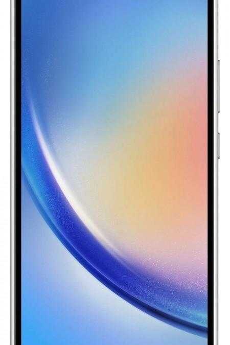 Смартфон Samsung Galaxy A54 передний план с дисплеем
