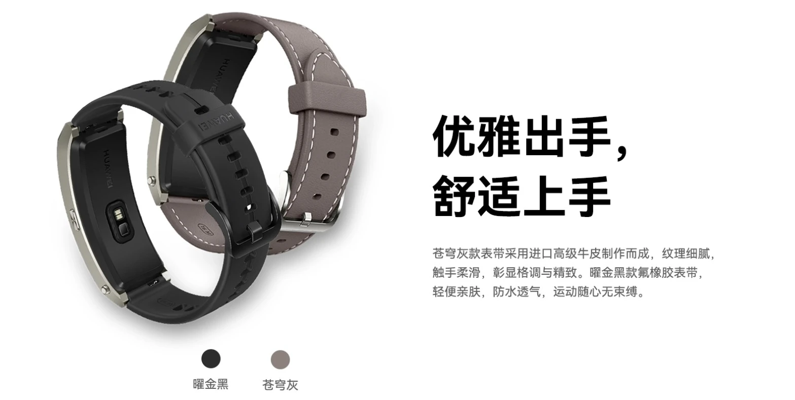 Huawei Talking Bracelet B7: фитнес-трекер и Bluetooth-гарнитура в одном устройстве (gwwbnfyu9mv0)