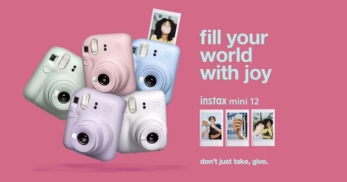Fujifilm объявила о выходе камеры с мгновенной печатью Instax Mini 12 3 ogp en