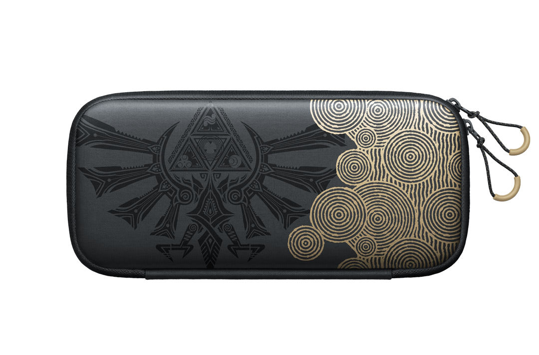 Nintendo анонсировала OLED-консоль Zelda: Tears of the Kingdom Switch (tloz tearsofthekingdom carryingcase illu 02)