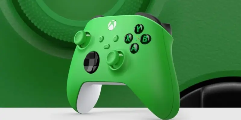 Microsoft анонсировала контроллер Xbox Velocity Green