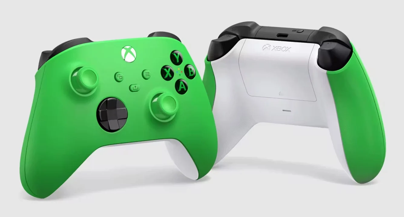Microsoft анонсировала контроллер Xbox Velocity Green (xbox velocity green controller b)