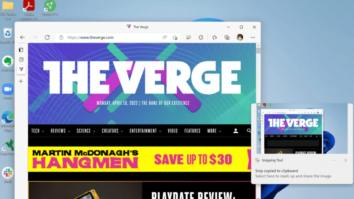 Windows 11: как сделать скриншоты на ПК 10 Windows 11