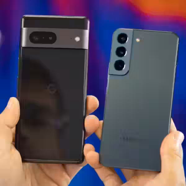 google pixel 7 vs samsung galaxy s22 comparison
