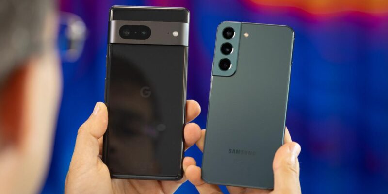 Samsung Galaxy S23 и Google Pixel 7 дешевеют быстрее, чем iPhone 14: исследование SellCell (google pixel 7 vs samsung galaxy s22 comparison)
