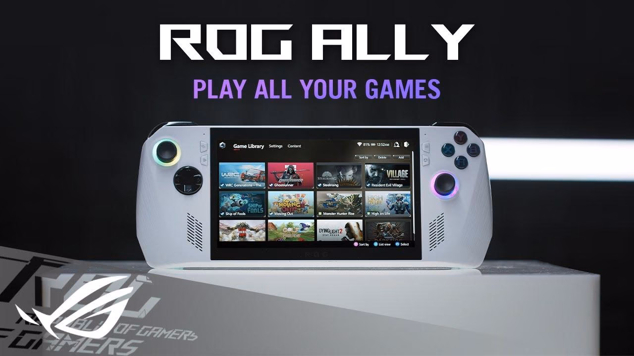 ASUS ROG Ally -портативная игровая консоль на Windows 11 готовится к запуску 2 ASUS ROG Ally