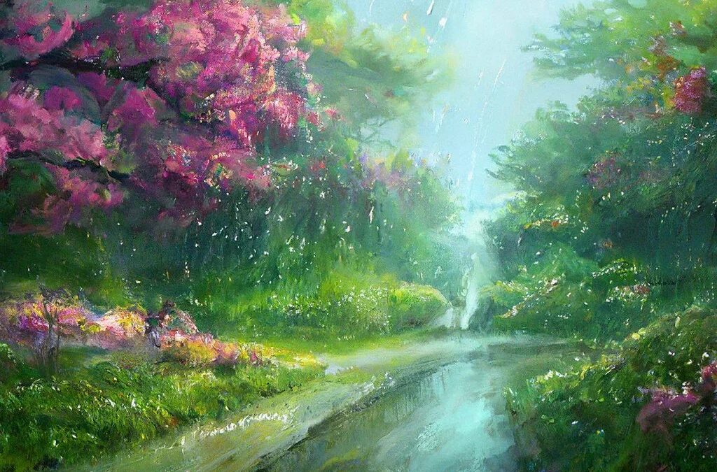 Яндекс выпустил бета-версию 0.1.4 приложения Шедеврум для генерации изображений с помощью нейросети 12 vesennij dozhd