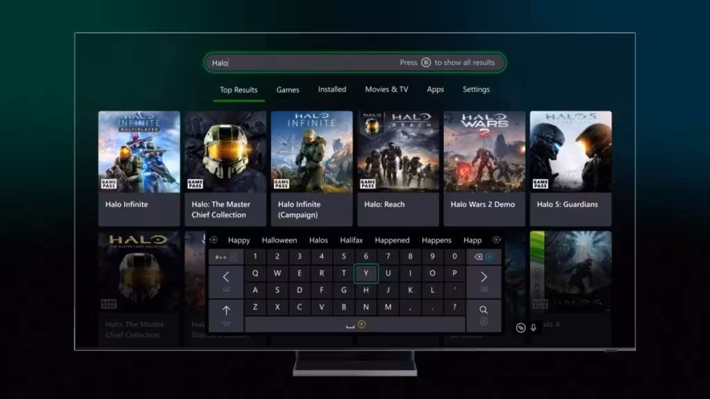 Обновление Xbox добавило новые возможности поиска и настройки электропитания