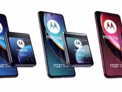 Motorola Razr 40 Ultra — пресс-рендеры складного смартфона и основные характеристики