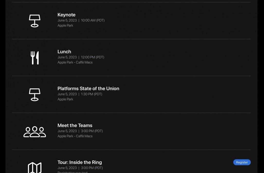 Apple проведет "специальное мероприятие" 5 июня для гарнитуры AR/VR 3 Apple