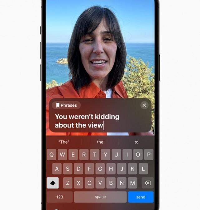 Apple анонсировала Live Speech, Personal Voice и другие новые специальные возможности 15 Apple