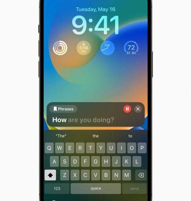 Apple анонсировала Live Speech, Personal Voice и другие новые специальные возможности 16 Apple