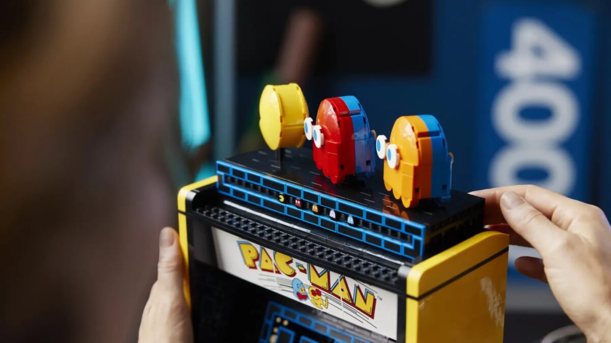 Lego представил набор Pac-Man Arcade 6 Lego