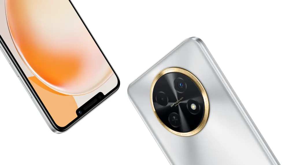 Смартфон Huawei Nova Y91 с четырьмя камерами на задней панели