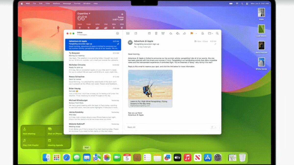 Apple WWDC 2023: представлена macOS Sonoma 12 Apple