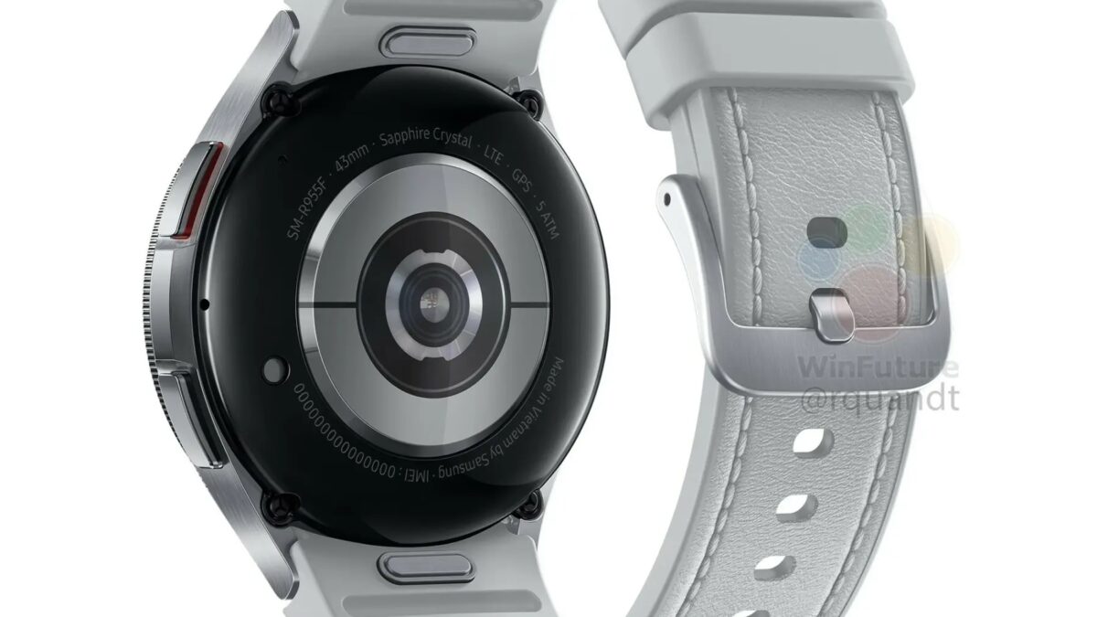 Задняя панель Samsung Galaxy Watch 6 Classic с датчиками