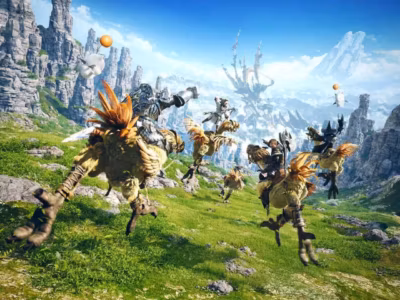 Final Fantasy XIV на Xbox Series X и Series S: кадр из релиза MMORPG