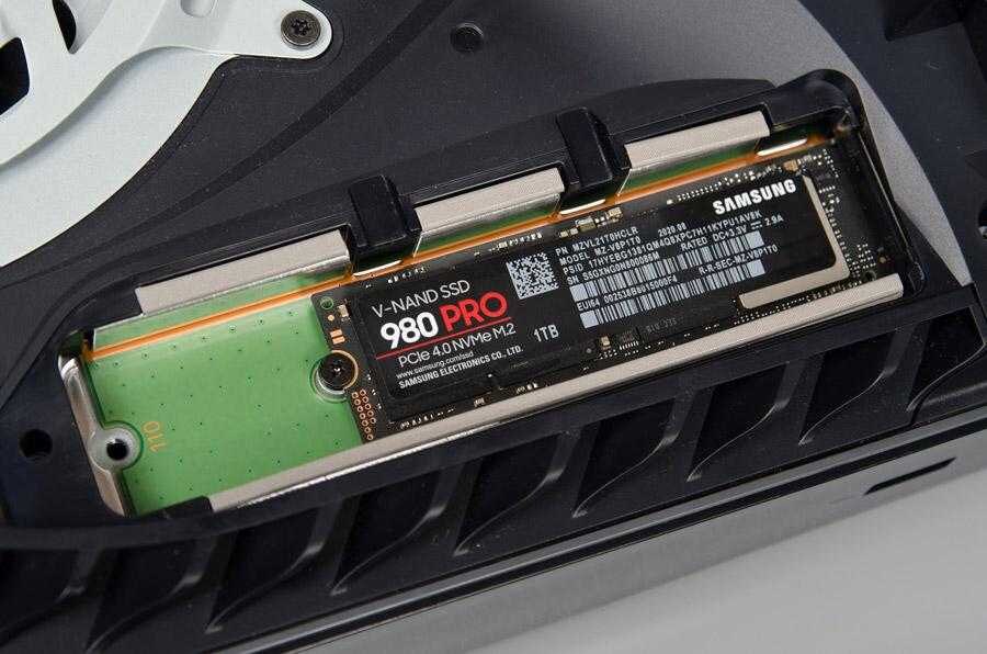 Внутреннее устройство SSD Samsung 980 PRO для PS5