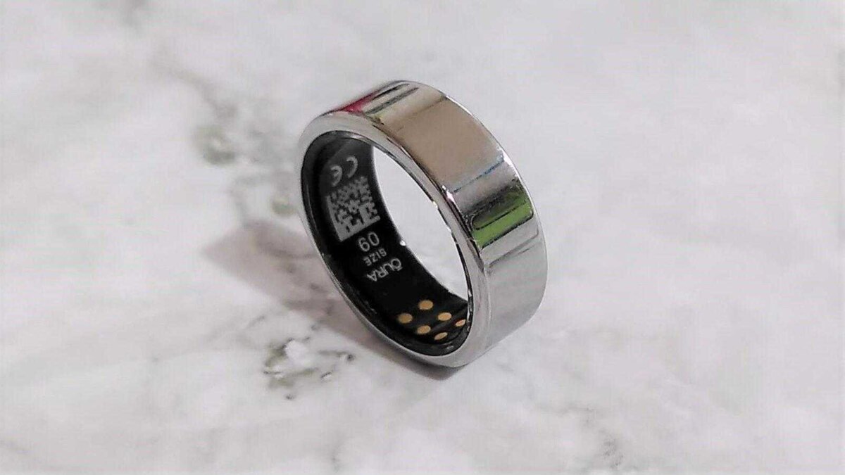 Кольцо Samsung Galaxy Ring с внутренней стороны
