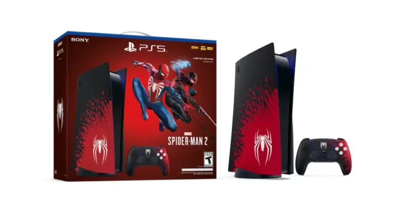 Sony представила консоль Spider-Man 2 PS5 и контроллер, а также новый трейлер